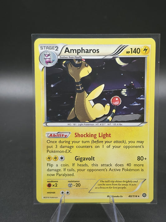 Ampharos - (XY Steam Siege) 040/114 Deck Exclusives Regular