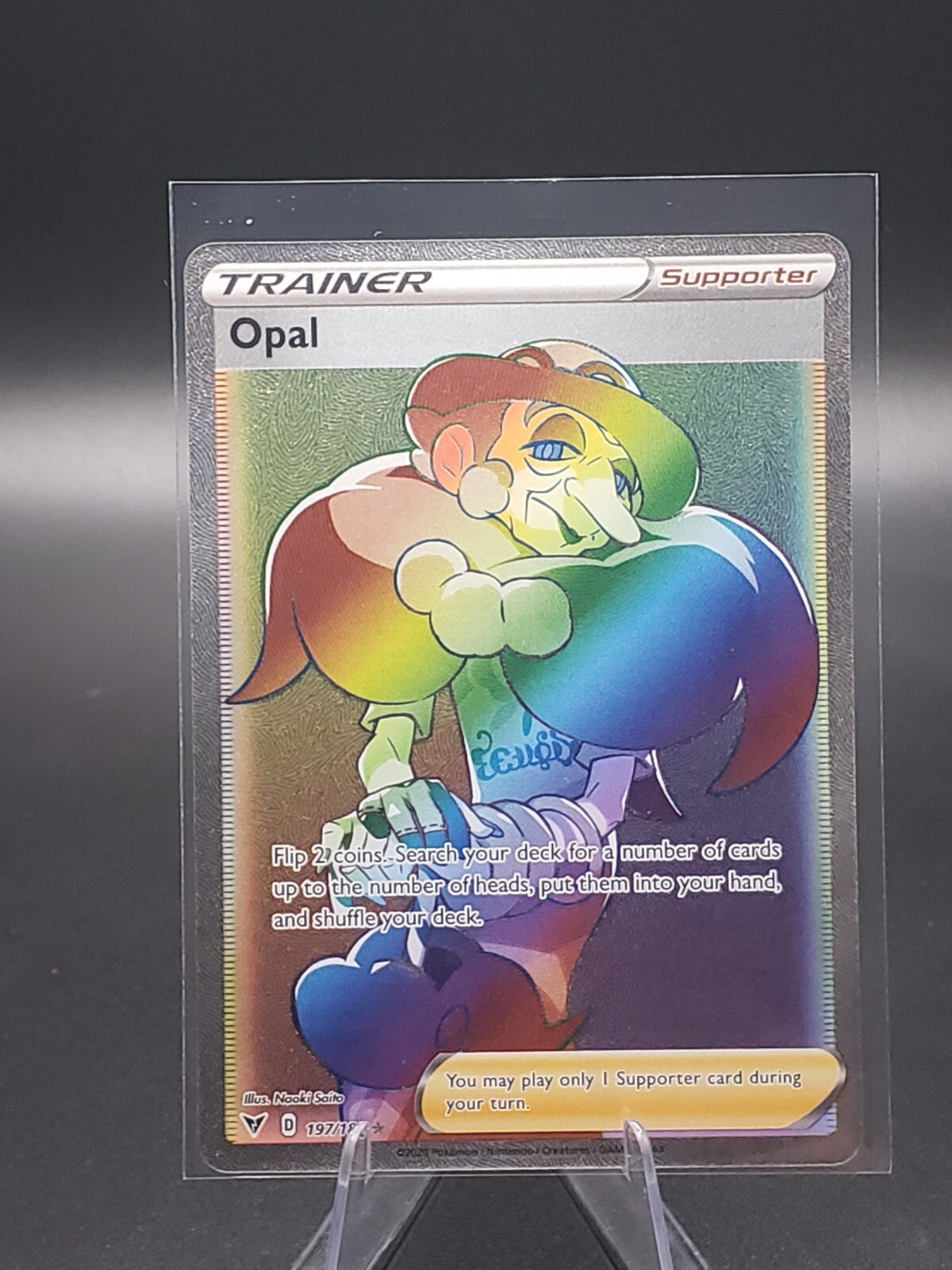 Opal (Secret) 197/185 Swsh04: Vivid Voltage Holo