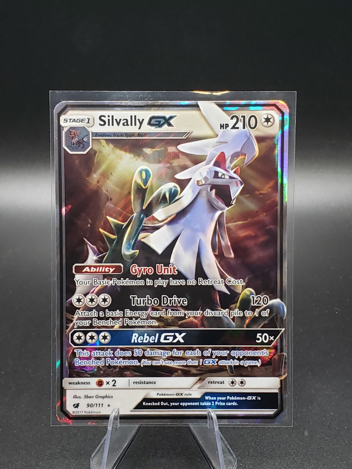 Silvally GX 90/111 Sm-Crimson Invasion Holo