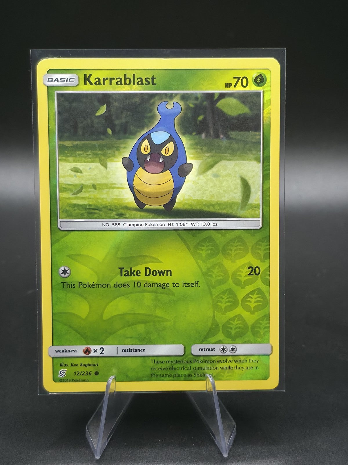Karrablast 12/236 Sm-Unified Minds Reverse Holo