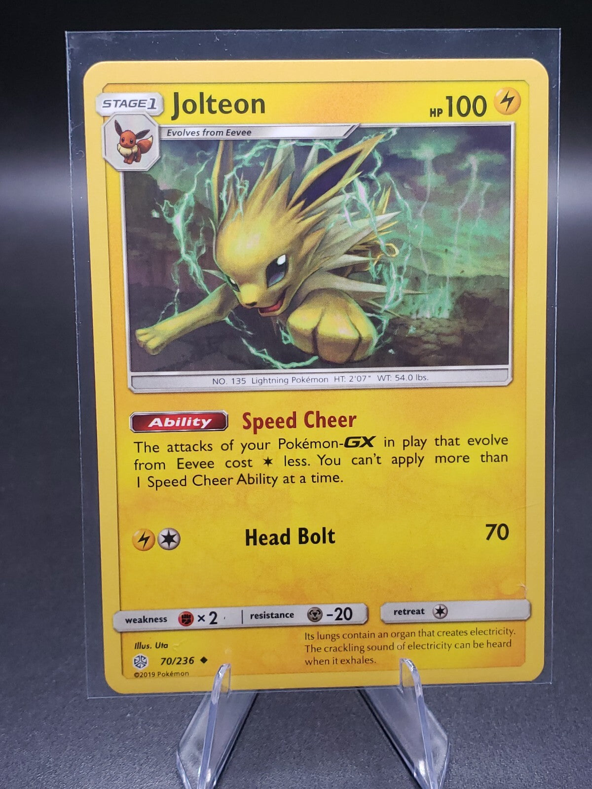 Jolteon 70/236 Sm-Cosmic Eclipse Regular