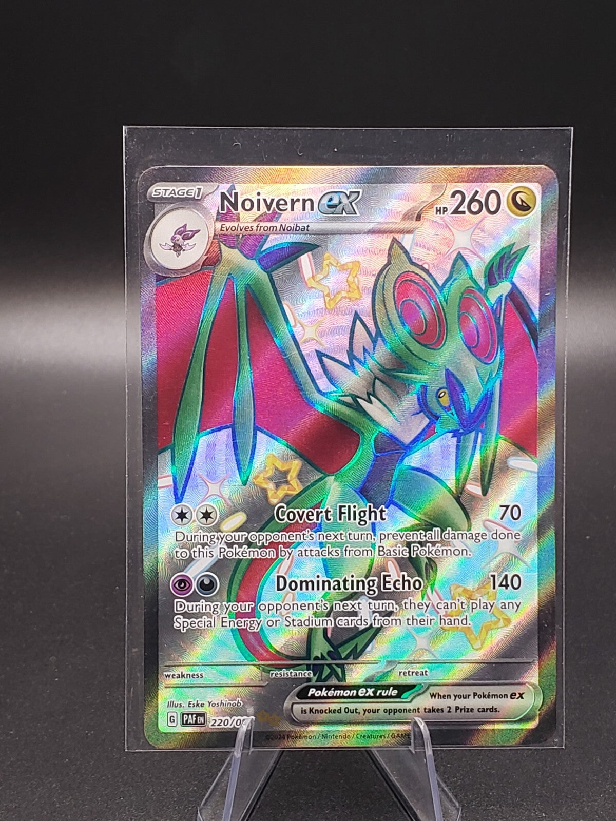 Noivern ex 220/091 Sv: Paldean Fates Holo