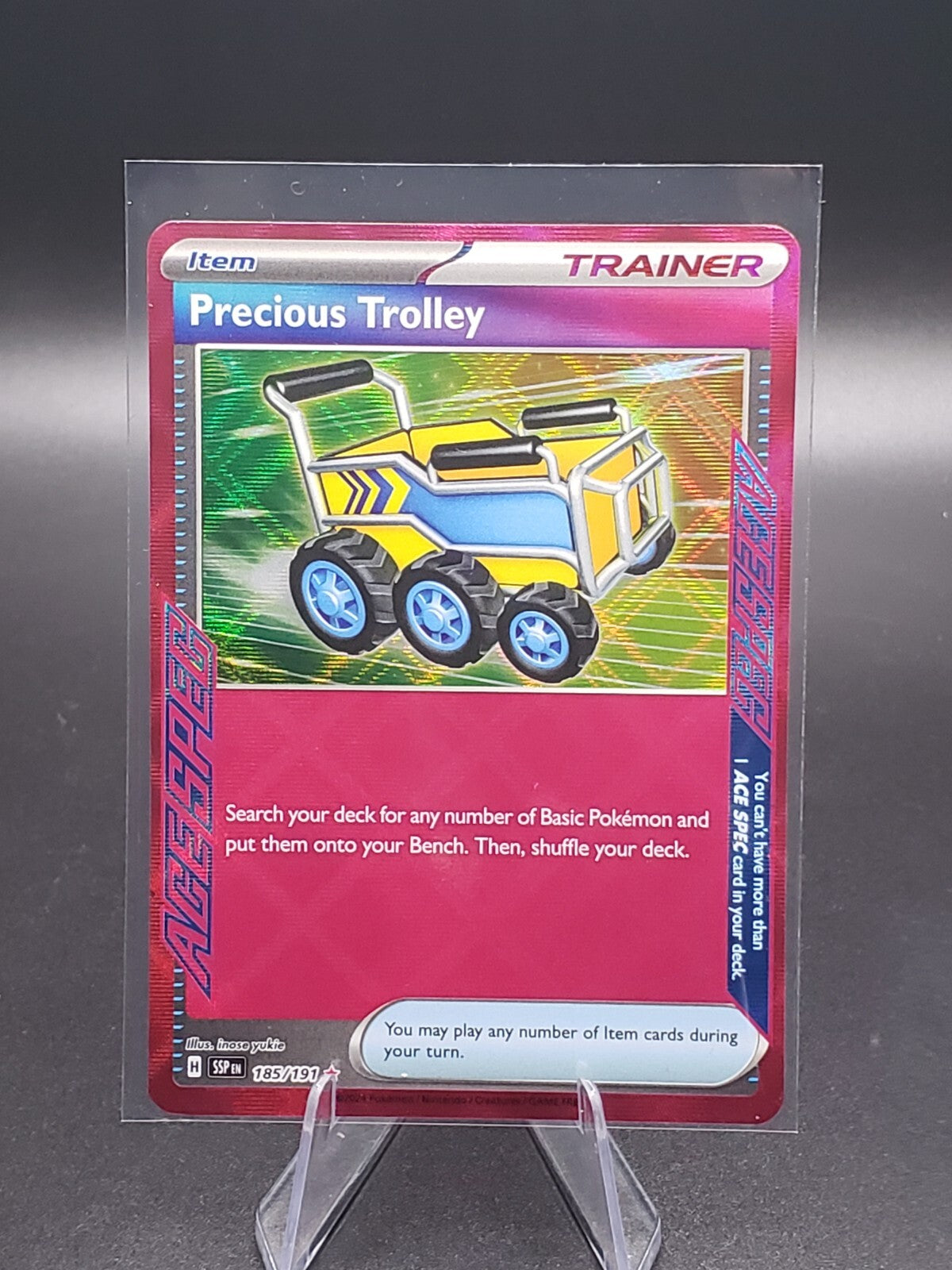 Precious Trolley 185/191 Sv08: Surging Sparks Holo