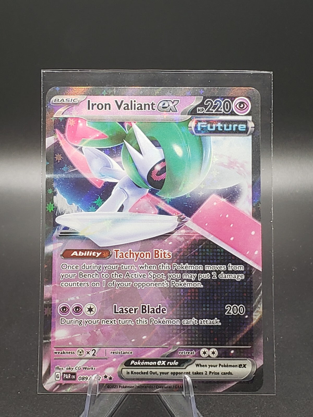 Iron Valiant ex 089/182 Sv04: Paradox Rift Holo