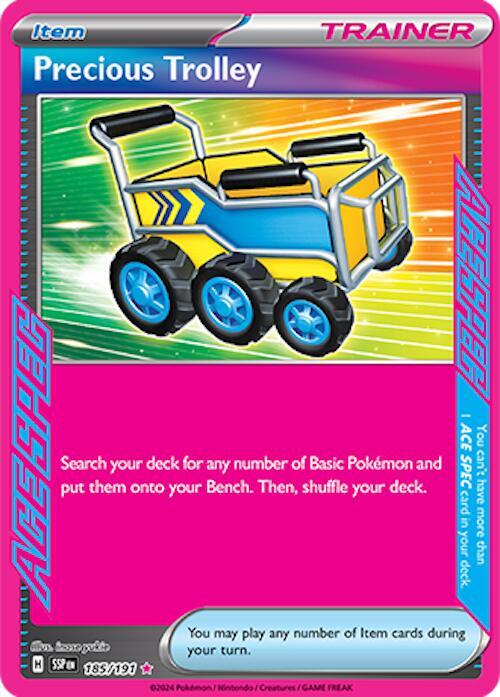 Precious Trolley 185/191 Sv08: Surging Sparks Holo