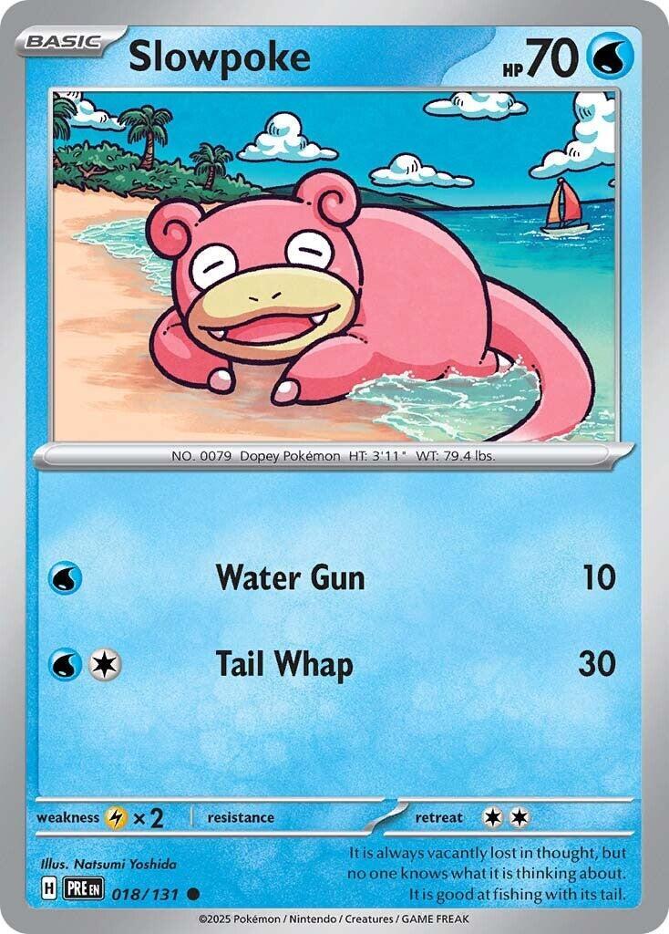 Slowpoke 018/131 Sv: Prismatic Evolutions Reverse Holo