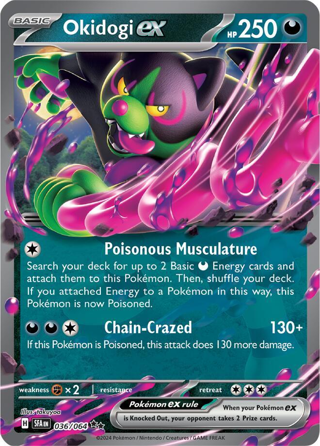 Okidogi ex 036/064 Sv: Shrouded Fable Holo