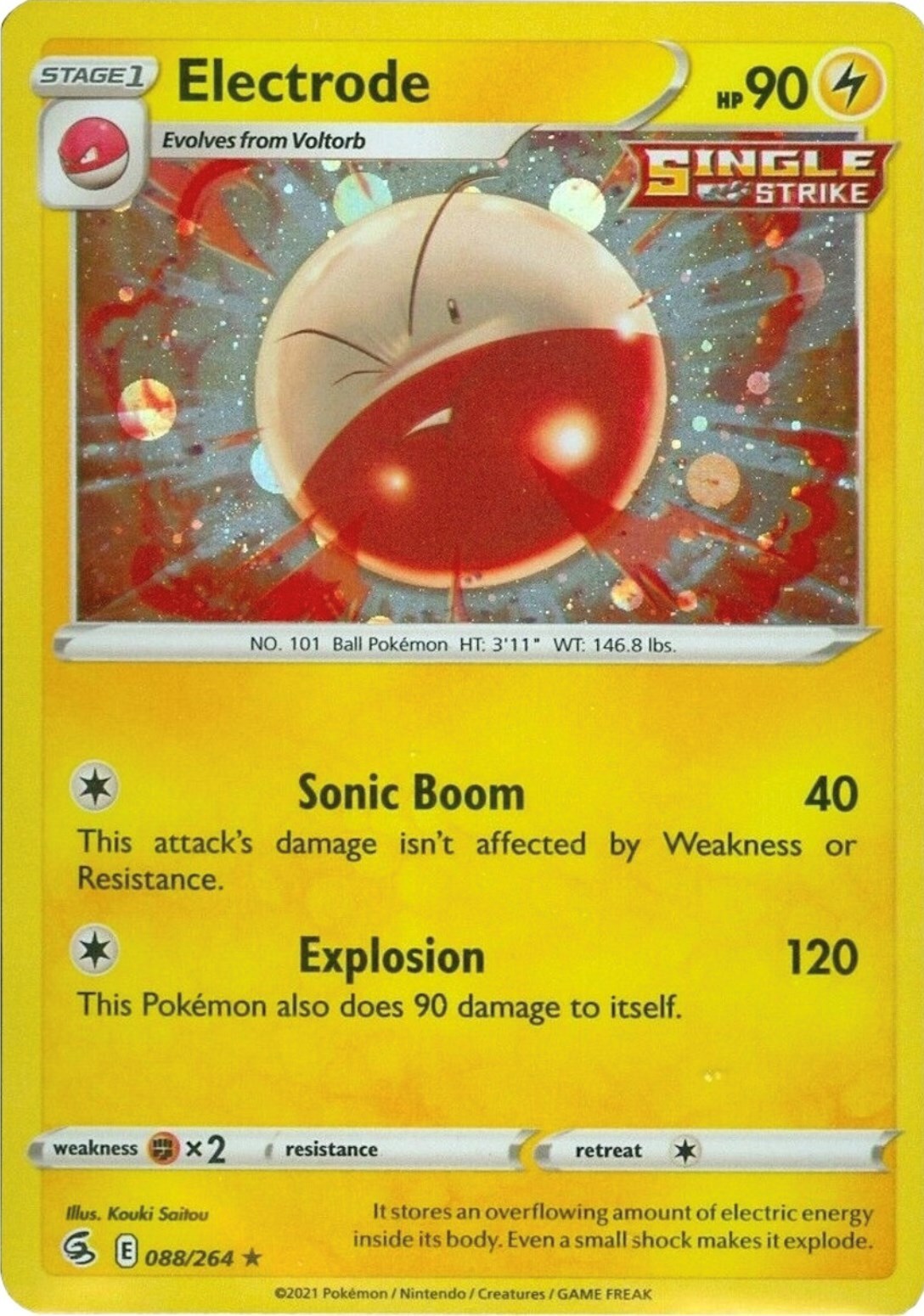 Electrode - 088/264 Miscellaneous Cards & Products Holo