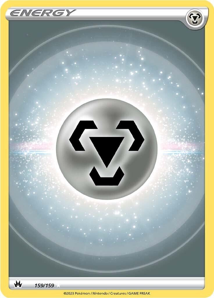 Metal Energy (Texture Full Art) 159/159 Crown Zenith Holo