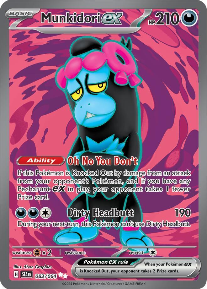 Munkidori ex 083/064 Sv: Shrouded Fable Holo