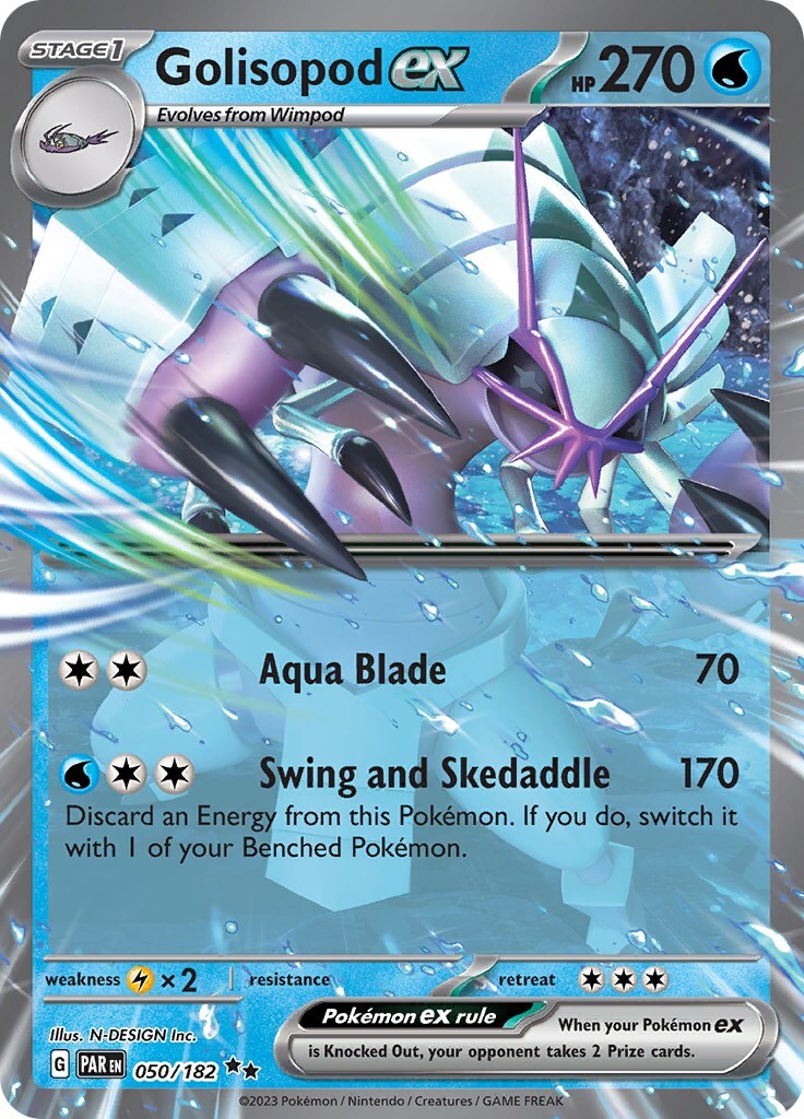 Golisopod ex 050/182 Sv04: Paradox Rift Holo