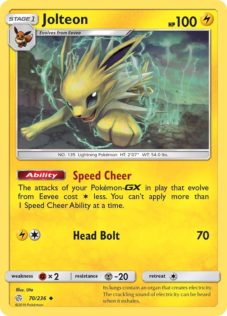 Jolteon 70/236 Sm-Cosmic Eclipse Regular