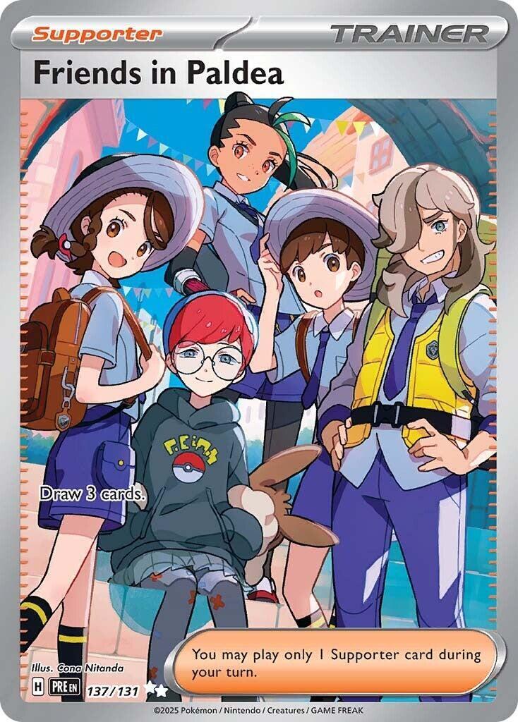 Friends in Paldea 137/131 Prismatic Evolutions Holo