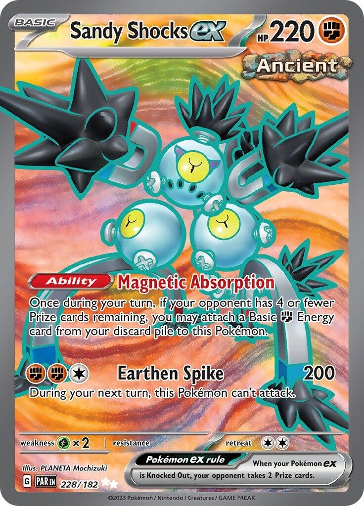 Sandy Shocks ex 228/182 Sv04: Paradox Rift Holo