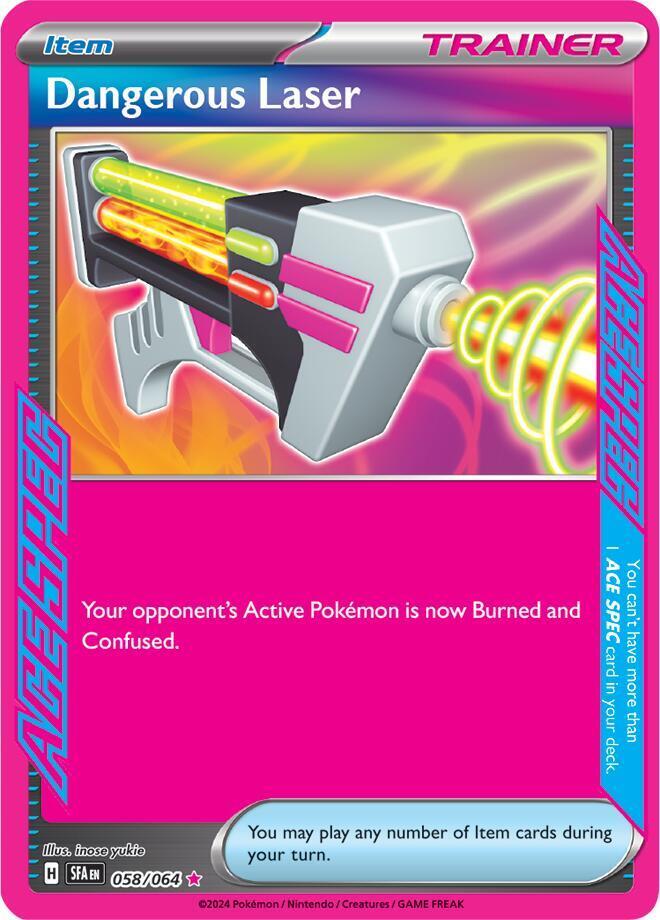 Dangerous Laser 058/064 Sv: Shrouded Fable Holo