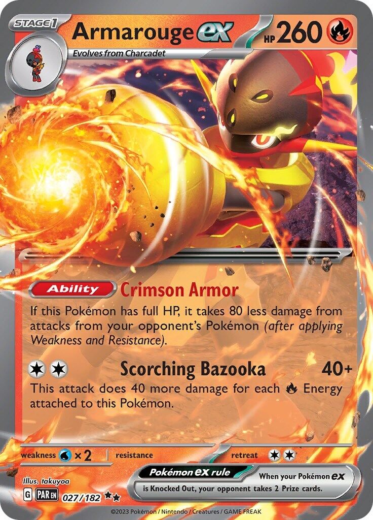 Armarouge ex 027/182 Sv04: Paradox Rift Holo