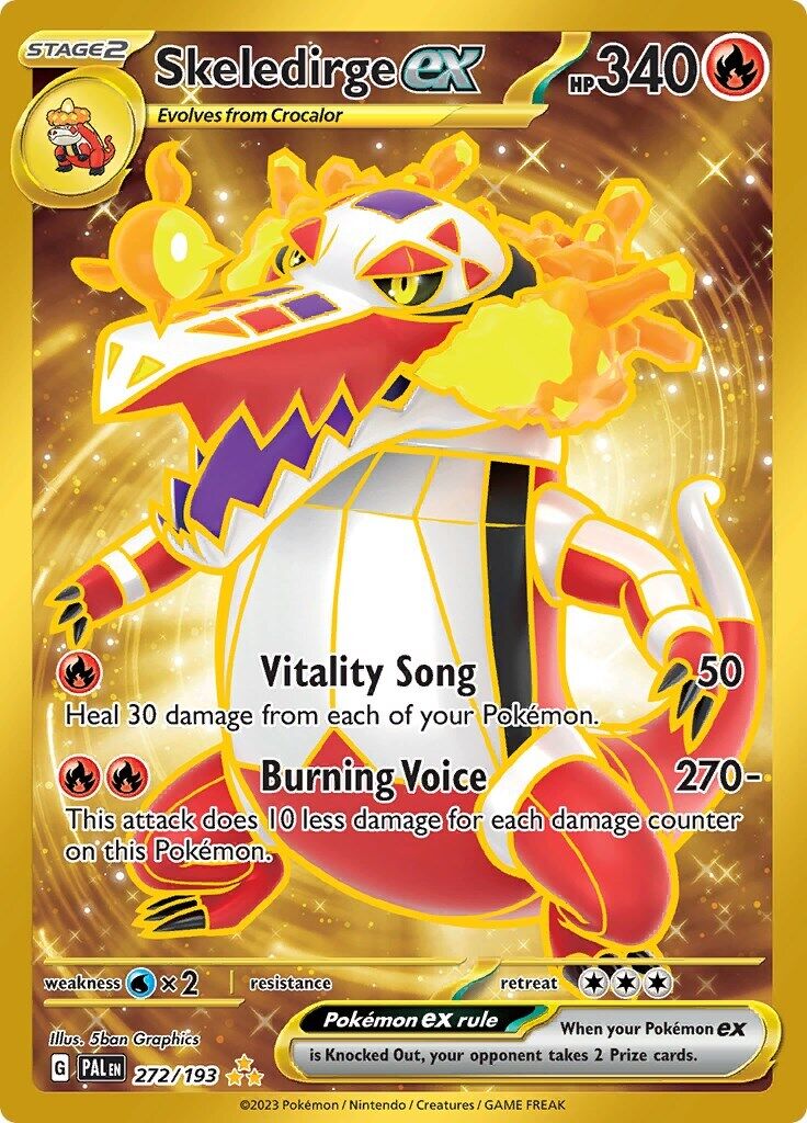 Skeledirge ex 272/193 Sv02: Paldea Evolved Holo