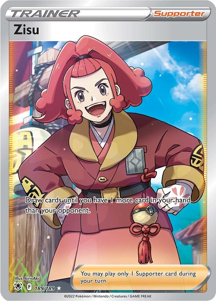 Zisu 189/189 (Ultra Rare) Pokémon Astral Radiance Near Mint
