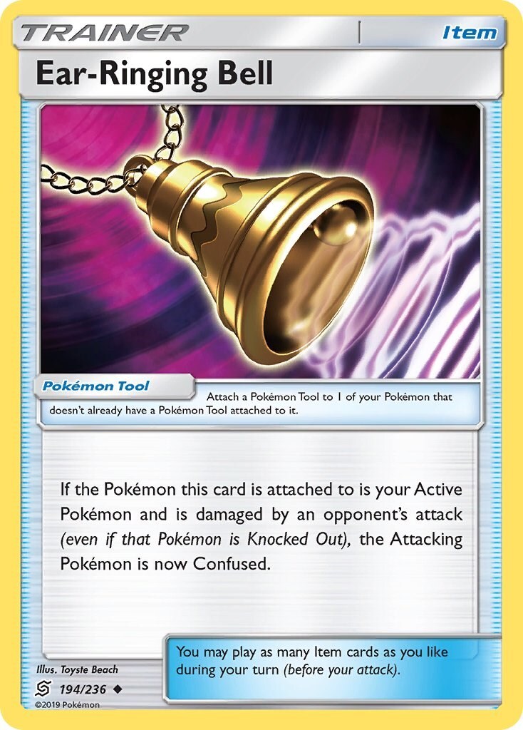 Ear-Ringing Bell 194/236 Sm-Unified Minds Reverse Holo