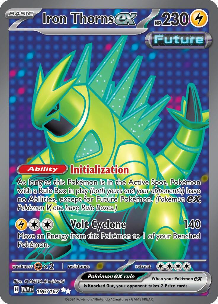 Iron Thorns ex 196/167 Sv06: Twilight Masquerade Holo
