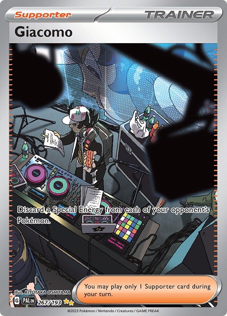 Giacomo 267/193 Sv02: Paldea Evolved Holo